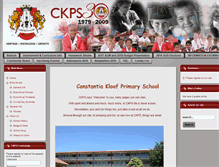 Tablet Screenshot of ckps.co.za